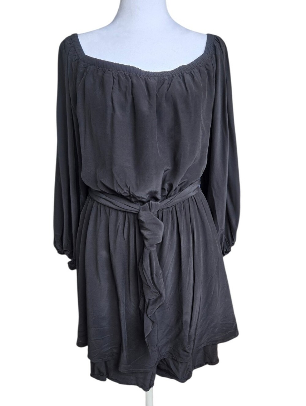 Express Women's Size Large Black Dress Romper